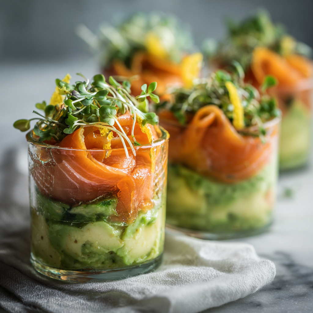 Smoked Salmon Avocado Cups Recipe - Recipe Image