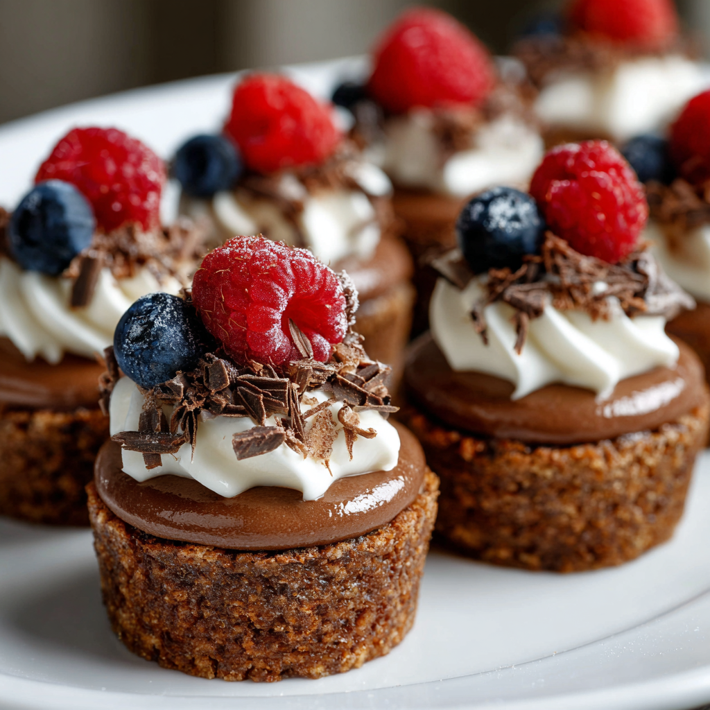Mini Chocolate Mousse Cups Recipe - Recipe Image