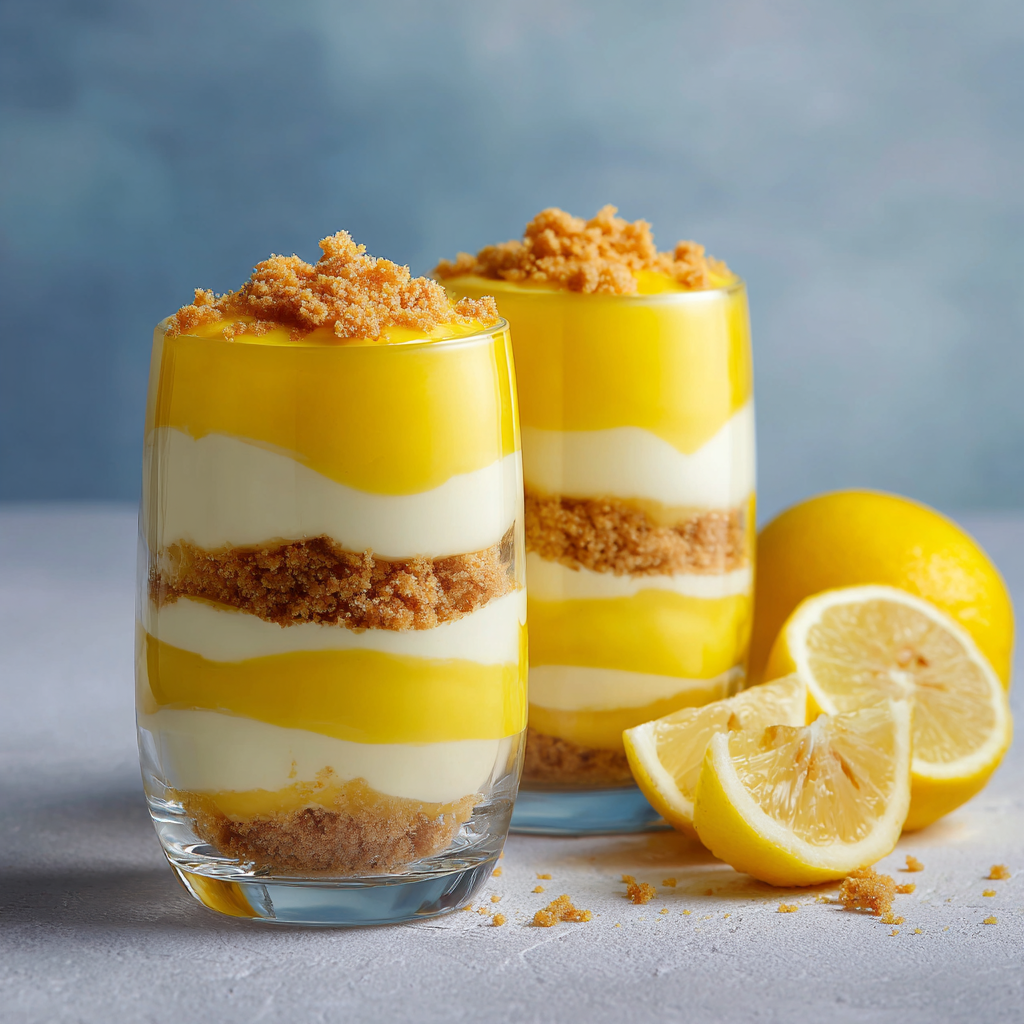 Easy Lemon Parfait Recipe - Recipe Image