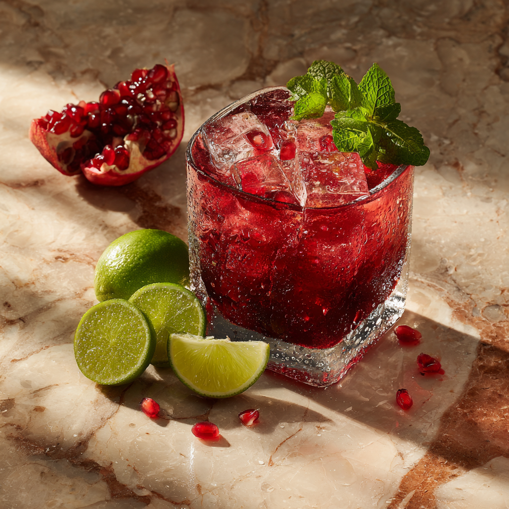 Pomegranate Nojito Recipe - Recipe Image