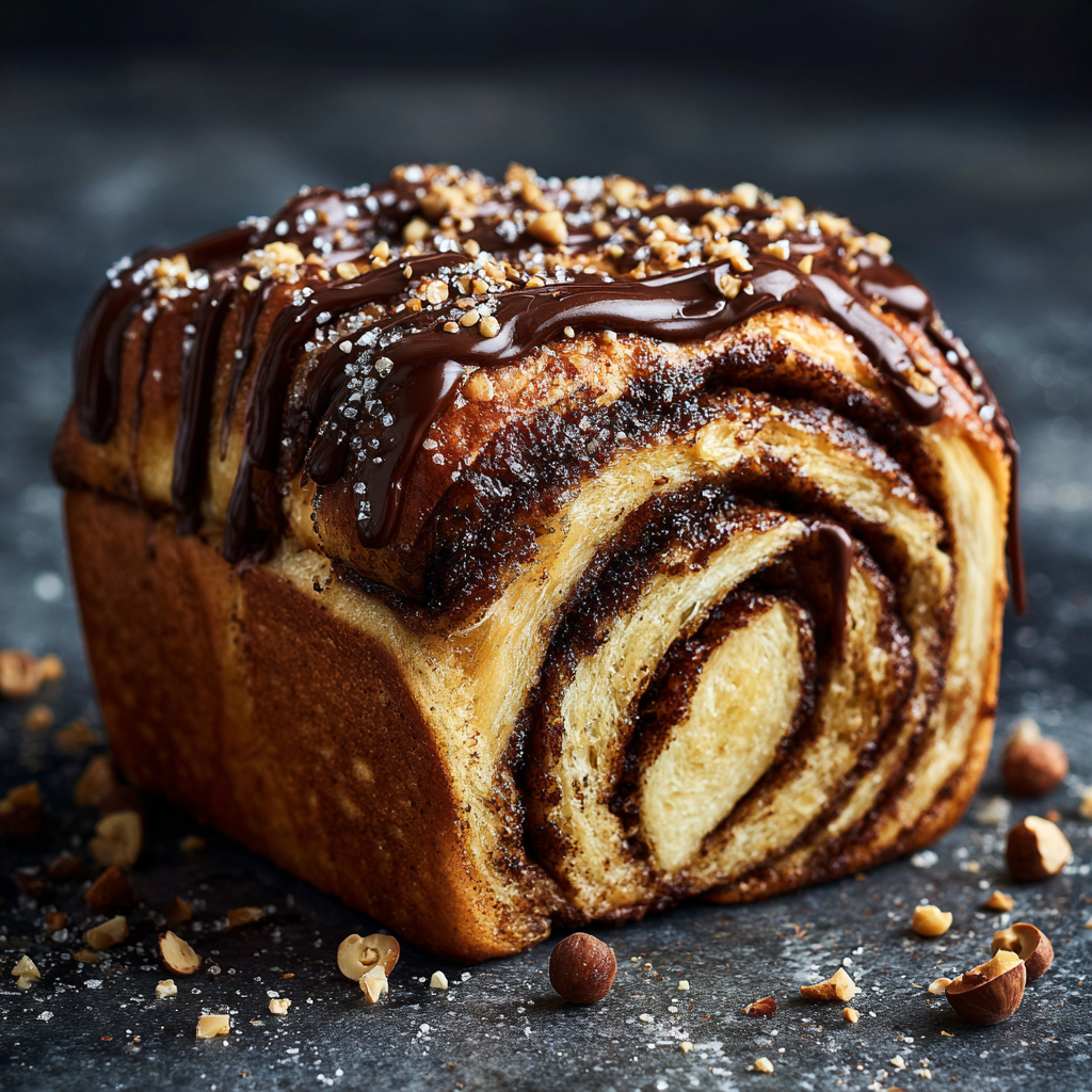 Chocolate Hazelnut King Cake Recipe 2 Chocolate Hazelnut King Cake Recipe - Recipe Image