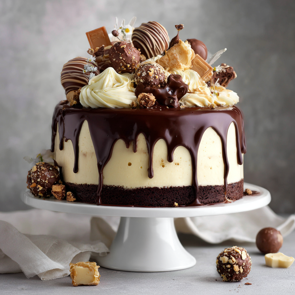 Ultimate Chocolate Fudge Celebration Cake Recipe - Recipe Image