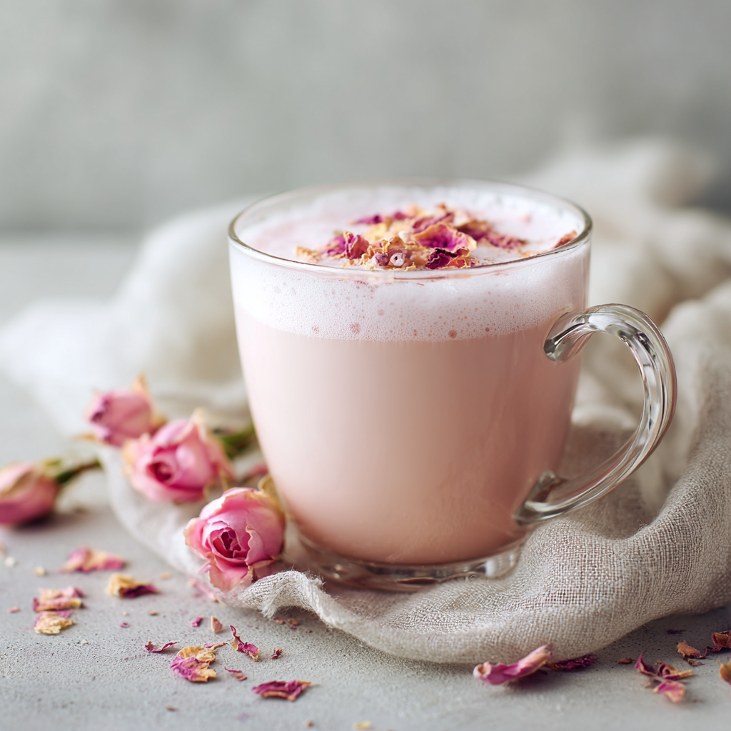 Rose Milk Tea Recipe 2 Rose Milk Tea Recipe - Recipe Image
