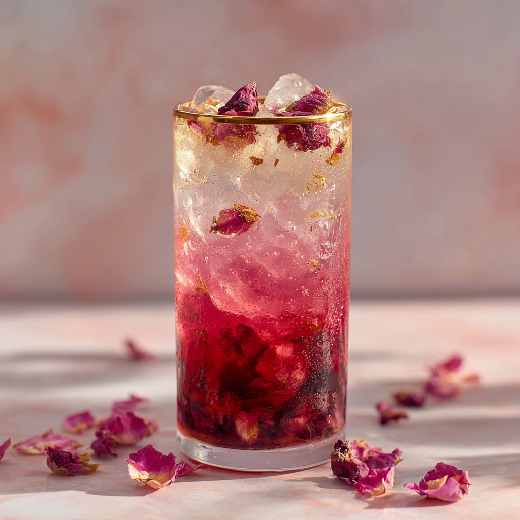 Hibiscus Rose Iced Milk Tea Recipe 2 Hibiscus Rose Iced Milk Tea Recipe - Recipe Image