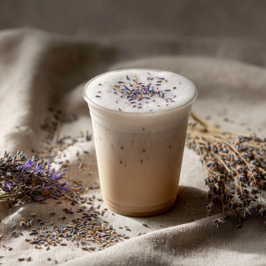 Earl Grey Lavender Milk Tea Recipe 2 Earl Grey Lavender Milk Tea Recipe - Recipe Image