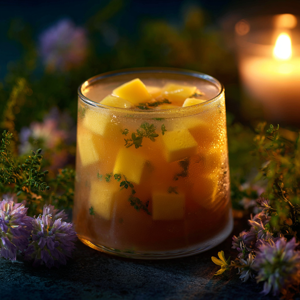 How to make mango crystal boba Recipe - Recipe Image