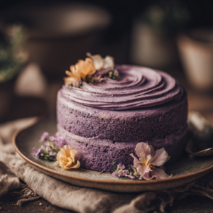 Sweet Potato Purple Cake Recipe