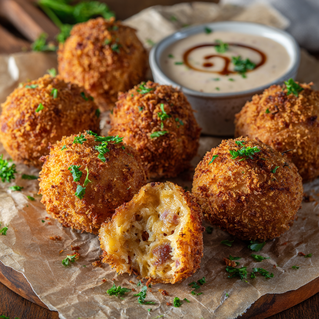 Crispy Reuben Balls Recipe - Recipe Image
