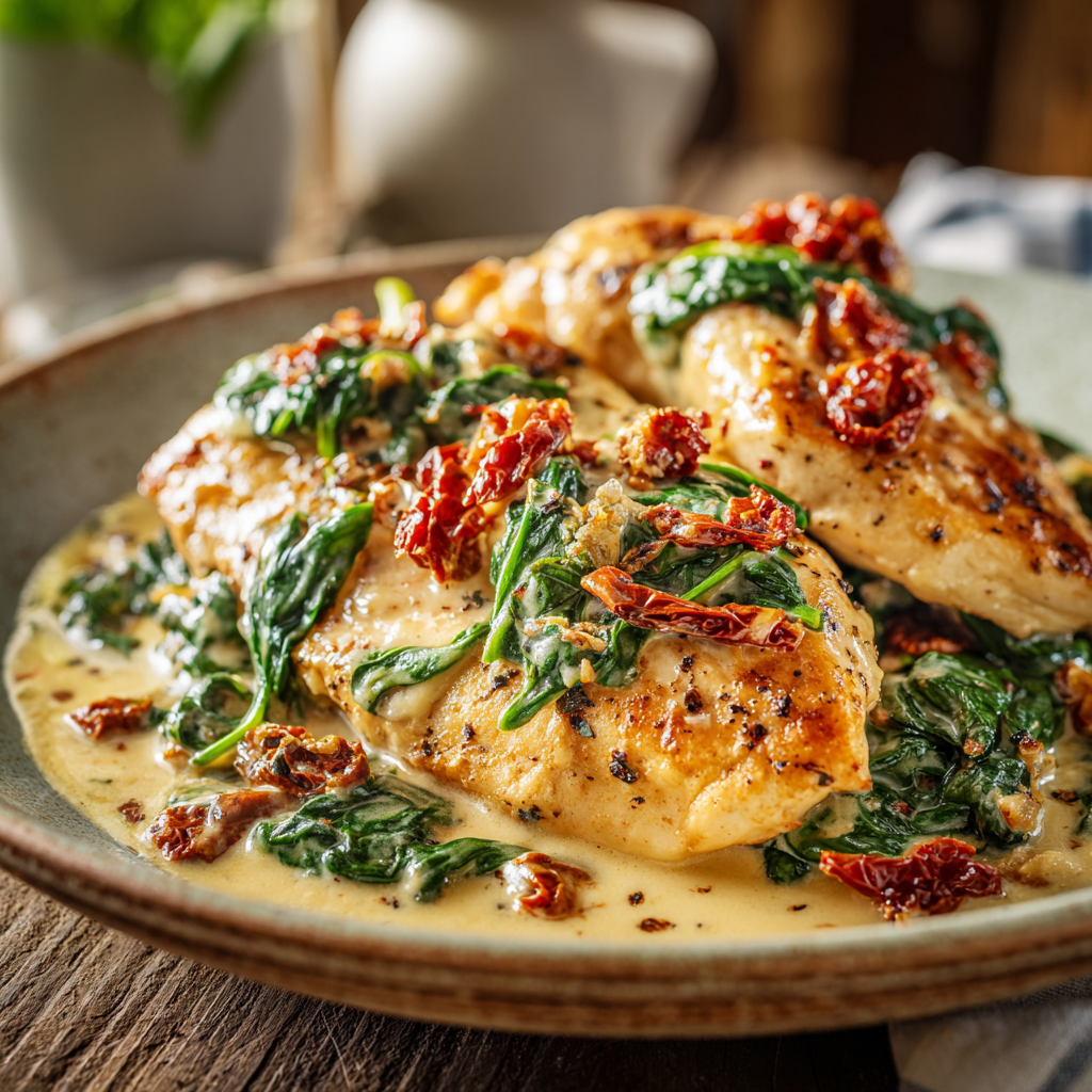 Creamy Tuscan Chicken: An Amazing Ultimate Recipe - Recipe Image