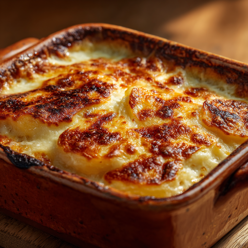 Savory Potato & Cheese Bake Recipe - Recipe Image