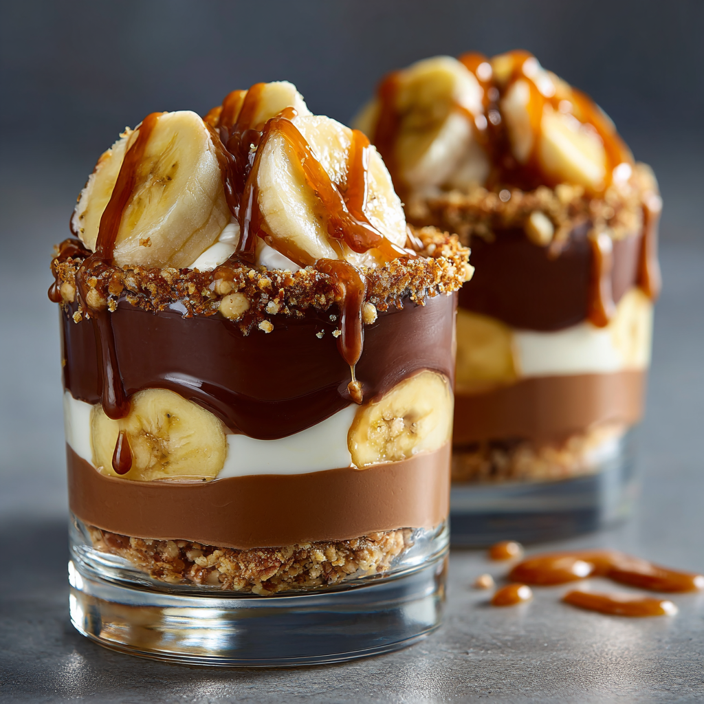 Nutella Banana Crunch Cups Recipe 2 Nutella Banana Crunch Cups Recipe - Recipe Image