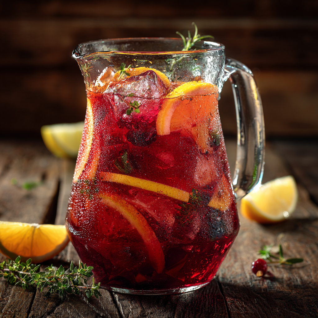 Alcohol-Free Sangria Recipe - Recipe Image