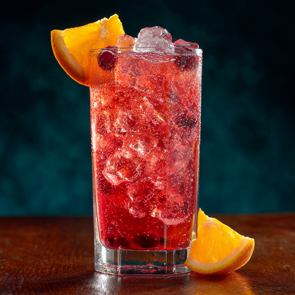 Orange Cranberry Spritzer Recipe - Recipe Image