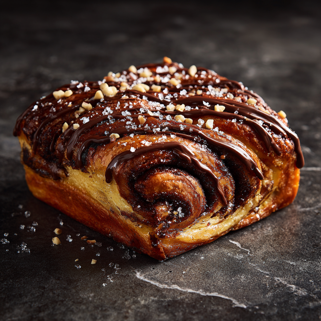 Chocolate Hazelnut King Cake Recipe 3 Chocolate Hazelnut King Cake Recipe - Recipe Image