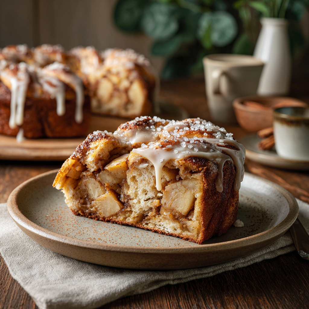 Apple Cinnamon King Cake Recipe 3 Apple Cinnamon King Cake Recipe - Recipe Image