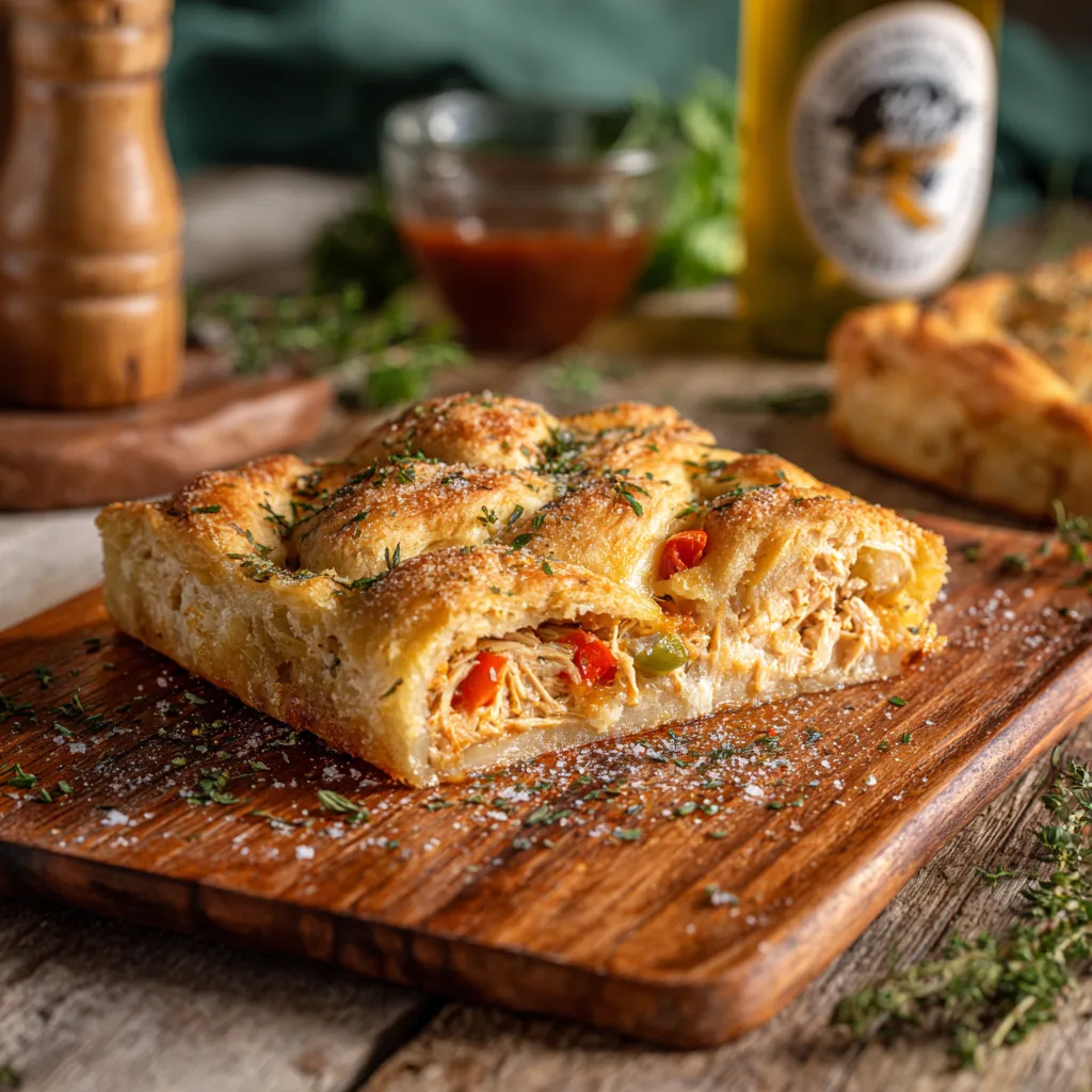 Savory Cajun King Cake Recipe - Recipe Image