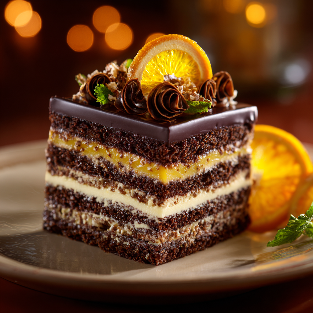 Chocolate Orange Grand Layer Cake Recipe 3 Chocolate Orange Grand Layer Cake Recipe - Recipe Image