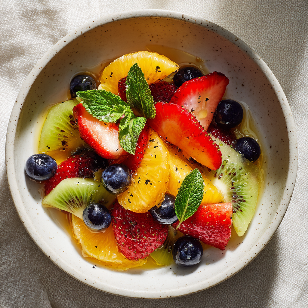Fruit Salad with Honey Recipe - Recipe Image