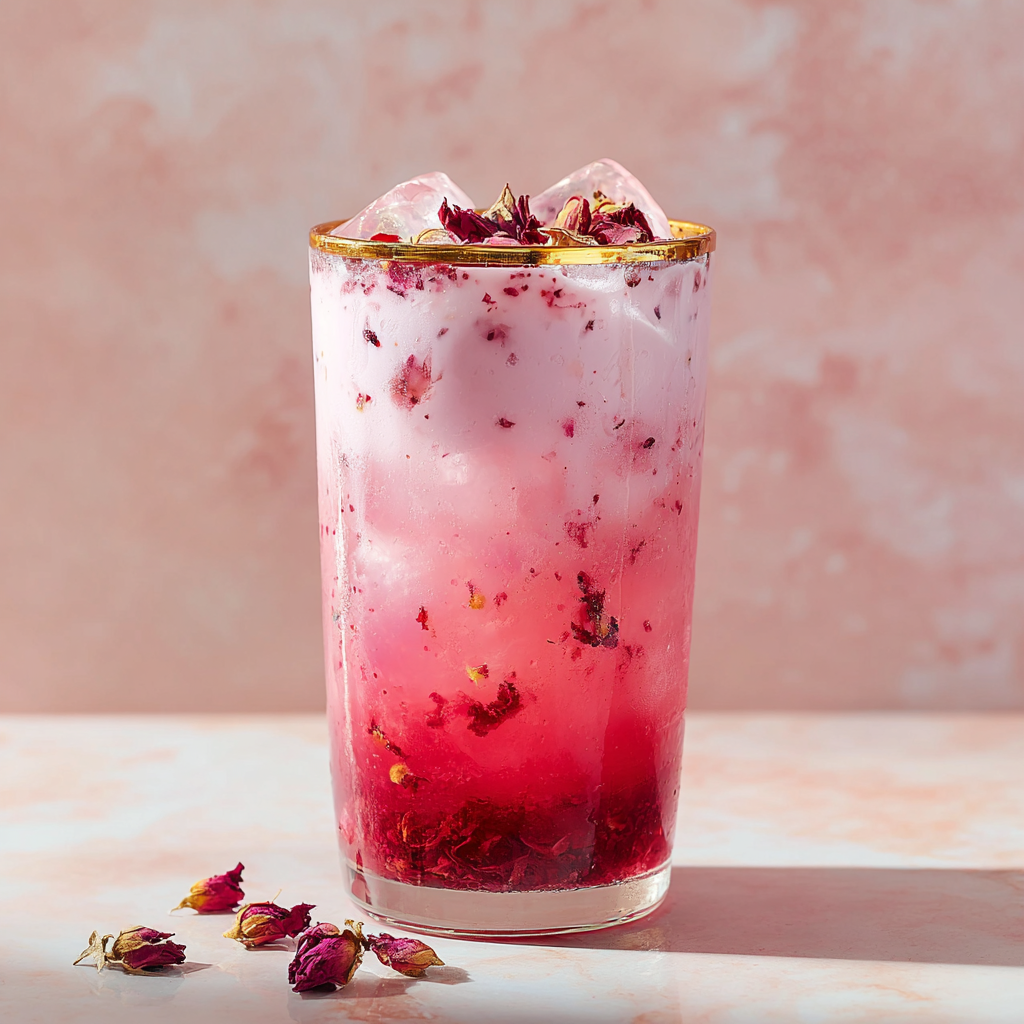 Hibiscus Rose Iced Milk Tea Recipe 3 Hibiscus Rose Iced Milk Tea Recipe - Recipe Image