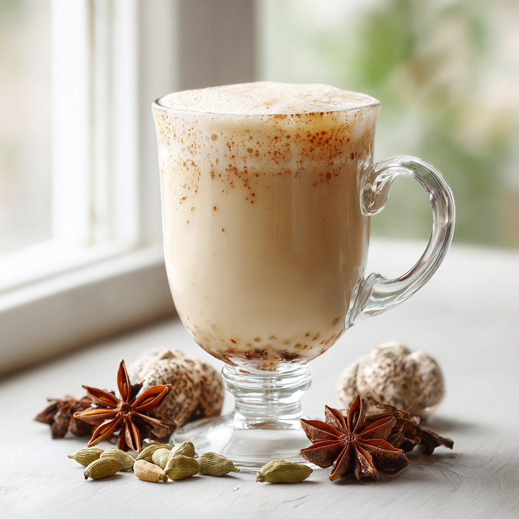 Vanilla Cardamom Milk Tea Recipe