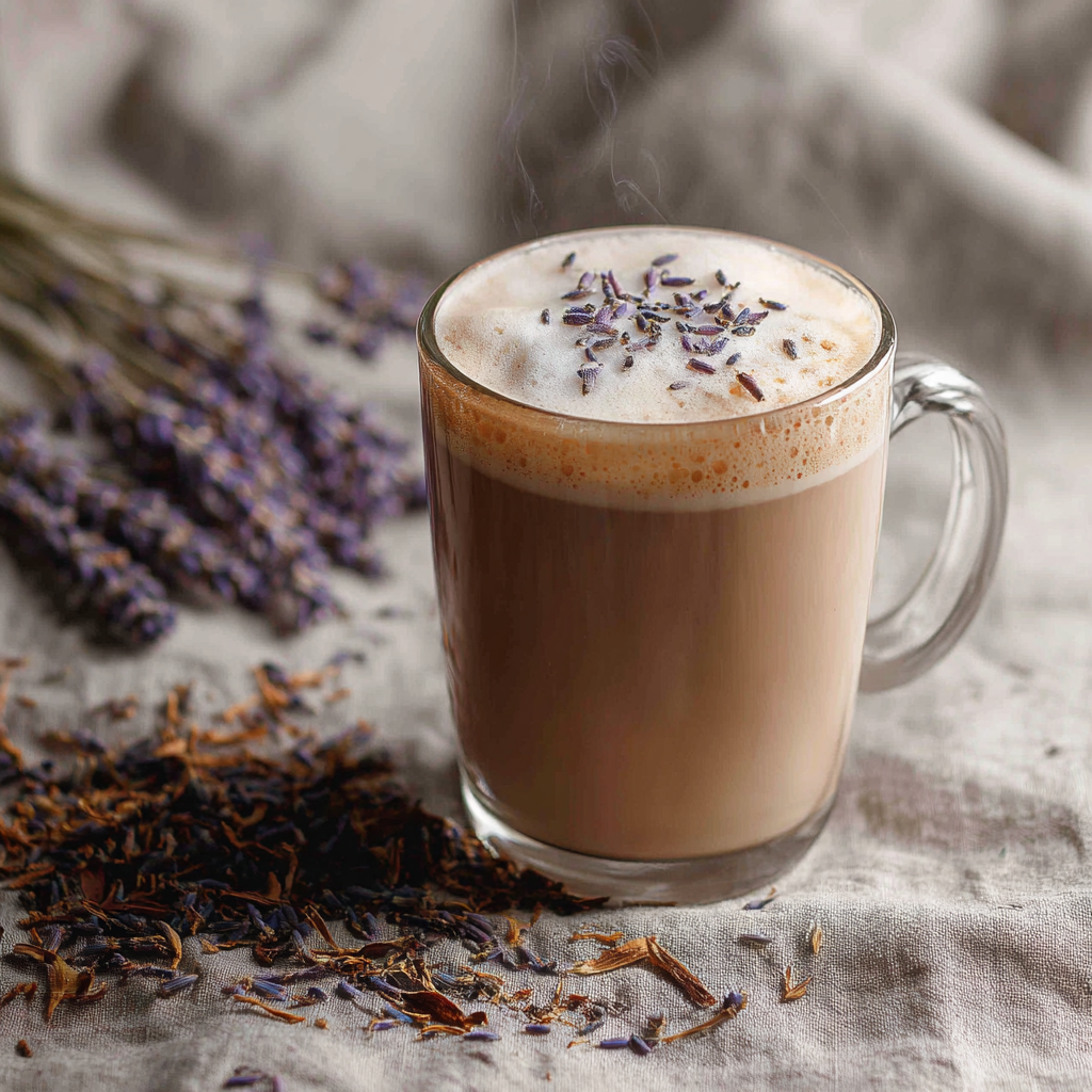 Earl Grey Lavender Milk Tea Recipe 3 Earl Grey Lavender Milk Tea Recipe - Recipe Image