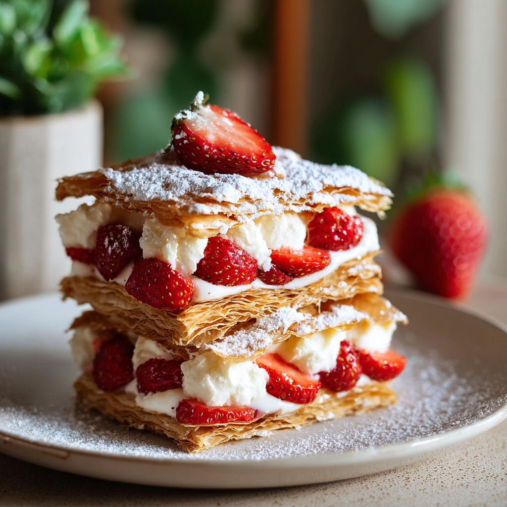 Strawberry Napoleons Dessert: An Amazing Ultimate Recipe