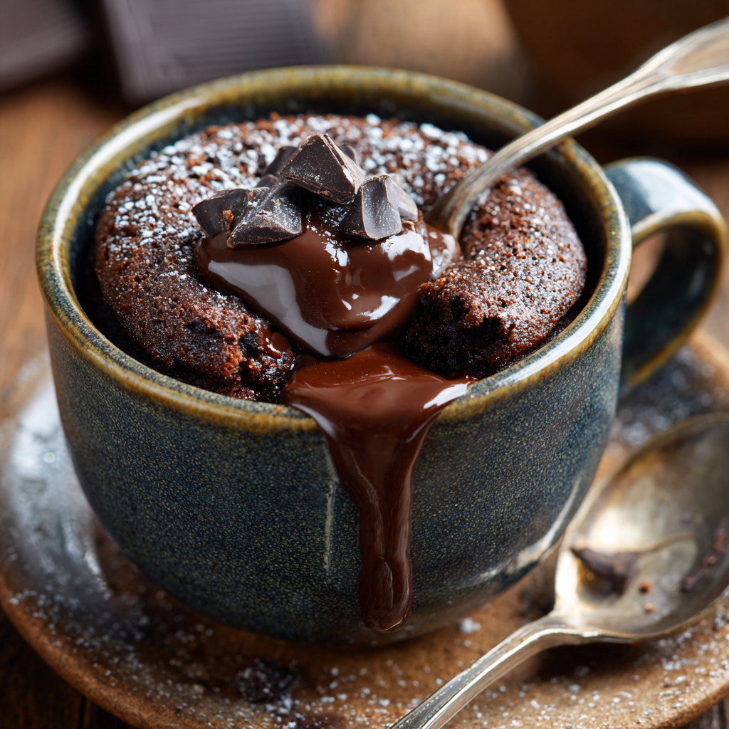 Chocolate Lava Mug Cake: An Amazing Ultimate Recipe - Recipe Image