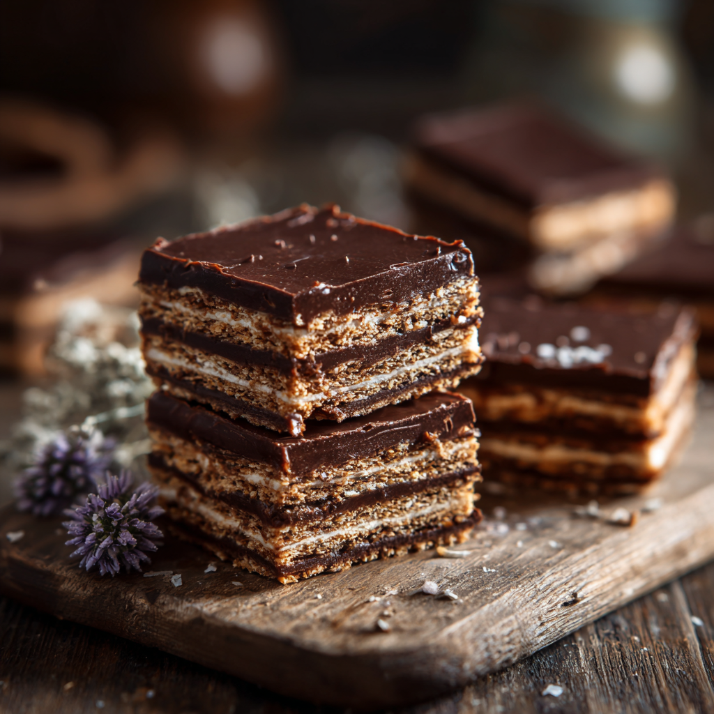 No-Bake Chocolate Biscuit Cake: An Amazing Ultimate Recipe - Recipe Image