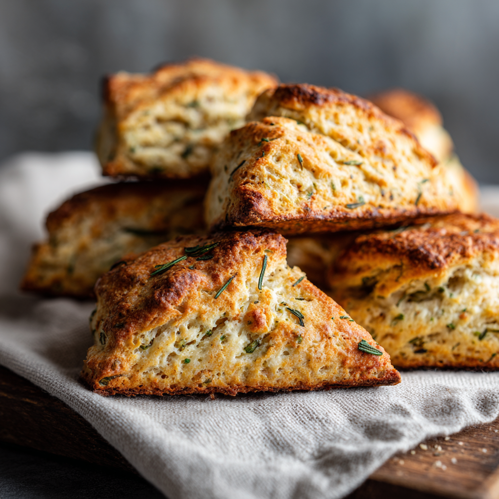 Savory Herb Scones Recipe - Recipe Image