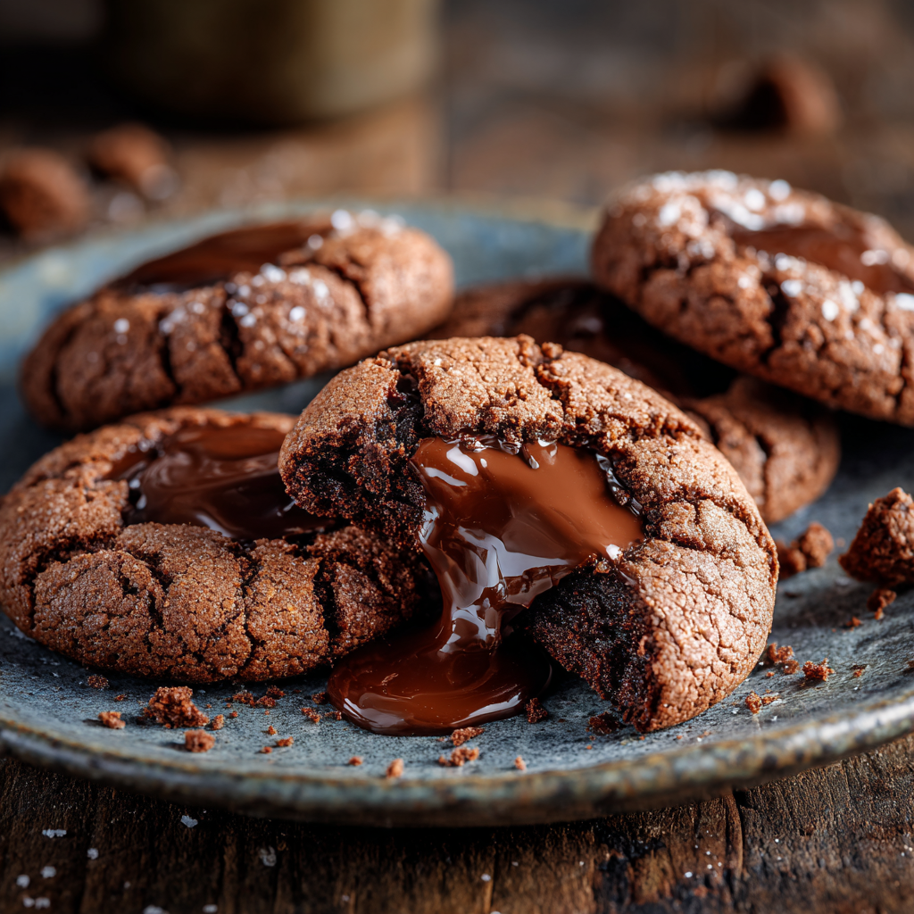 Decadent Espresso Truffle Puff Stacks Recipe - Recipe Image