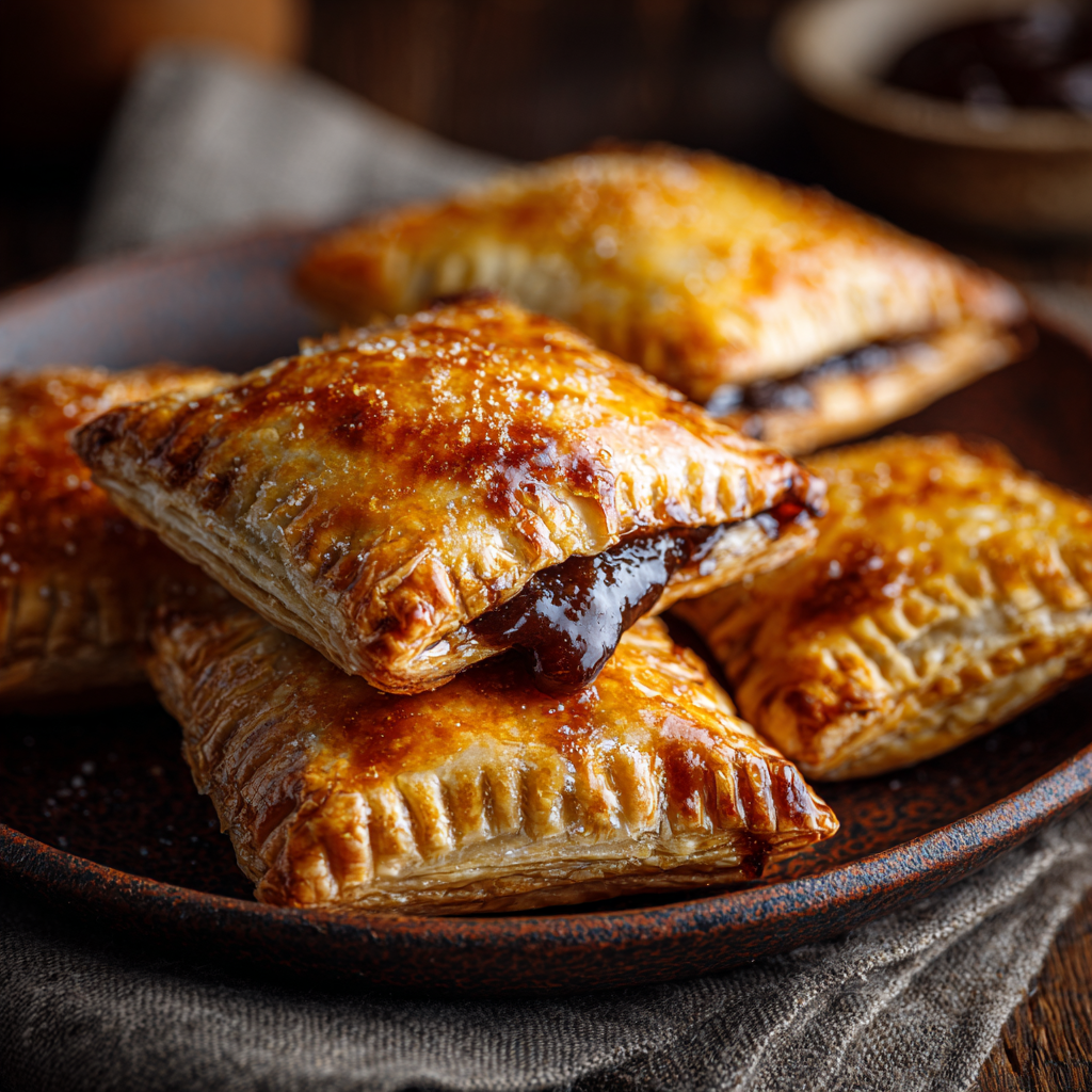 Chocolate Tamarind Turnovers: A Unique Puff Pastry Delight Recipe