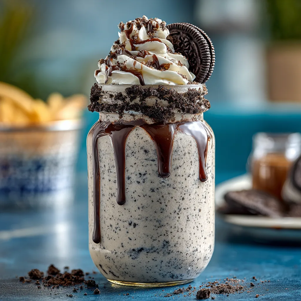 Oreo Milkshake Deluxe Recipe