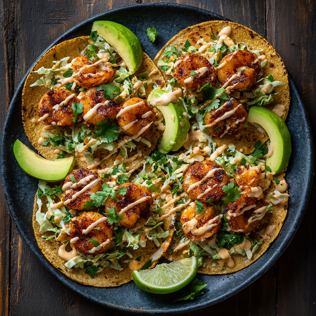 Spicy Shrimp Tacos Recipe
