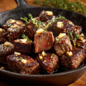 Garlic Butter Steak Bites Recipe