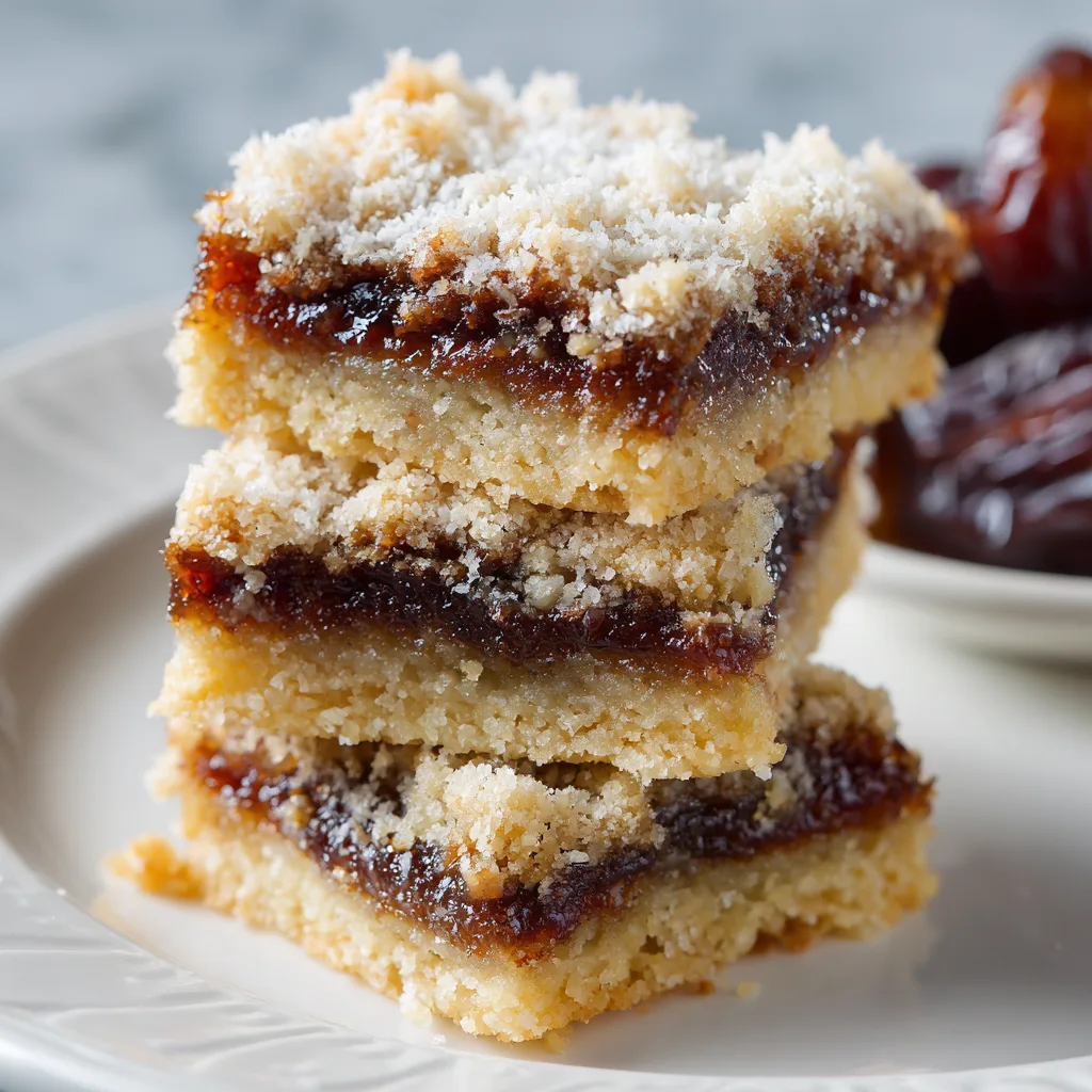 Easy Homemade Date squares Recipe