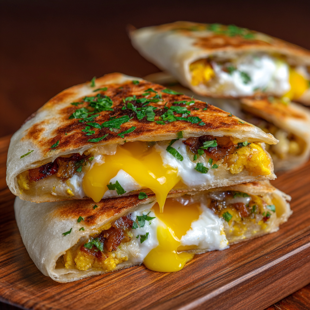 Mini Breakfast Quesadilla Recipe