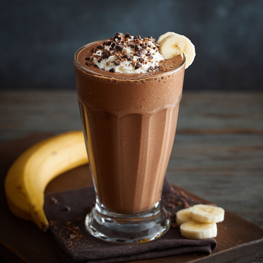 Chocolate Banana Smoothie Recipe