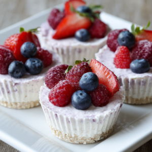 Vanilla Berry Yogurt Cups Recipe