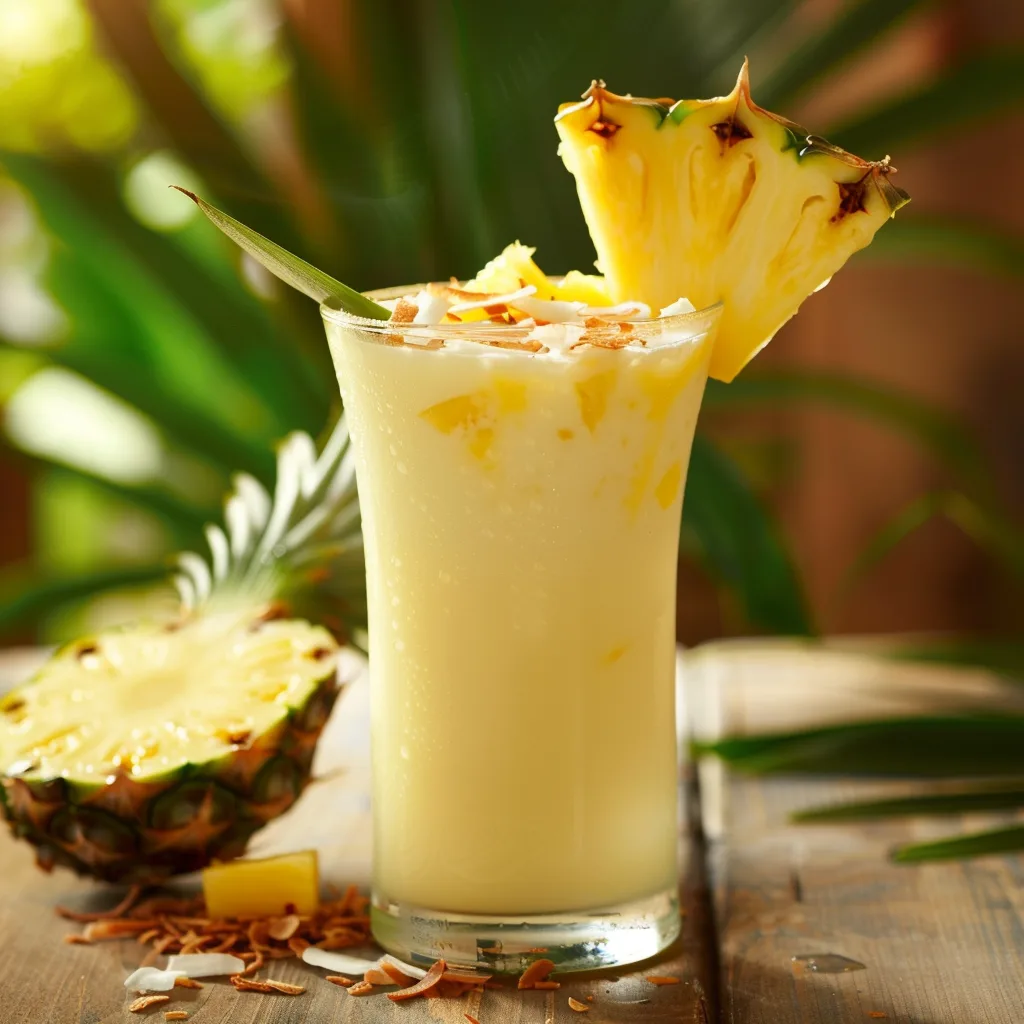 "Pineapple Coconut Drink Recipe