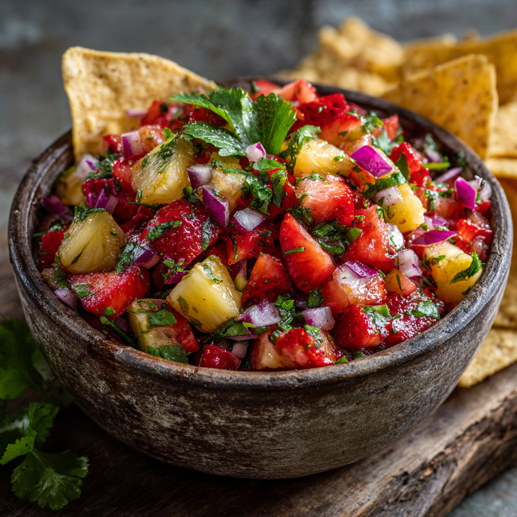 Strawberry Pineapple Salsa Recipe