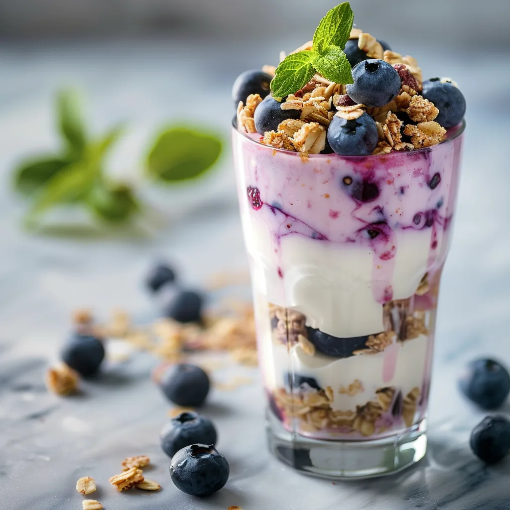 Blueberry Yogurt Parfait Recipe