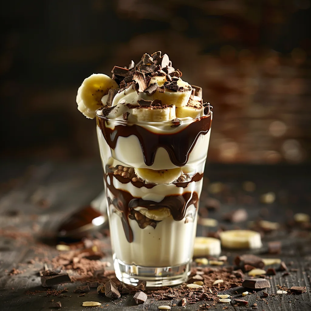Chocolate Banana Yogurt Dessert Recipe