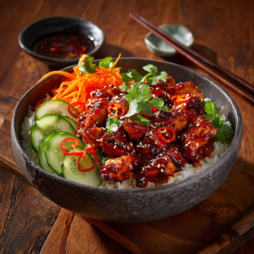 Sweet Chili Chicken Bowl Recipe