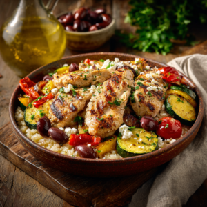 Mediterranean Chicken Bowl Recipe