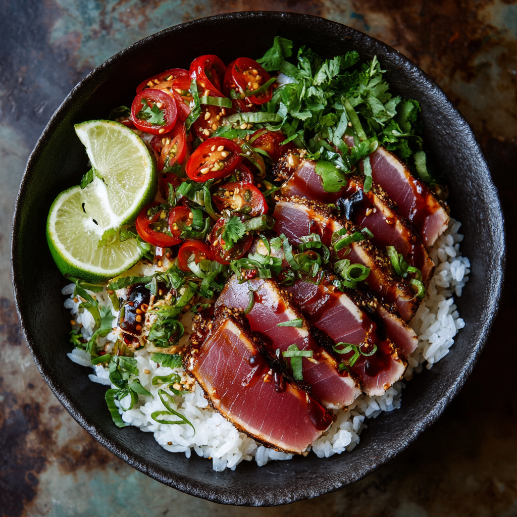 Tuna Rice Bowl Recipe