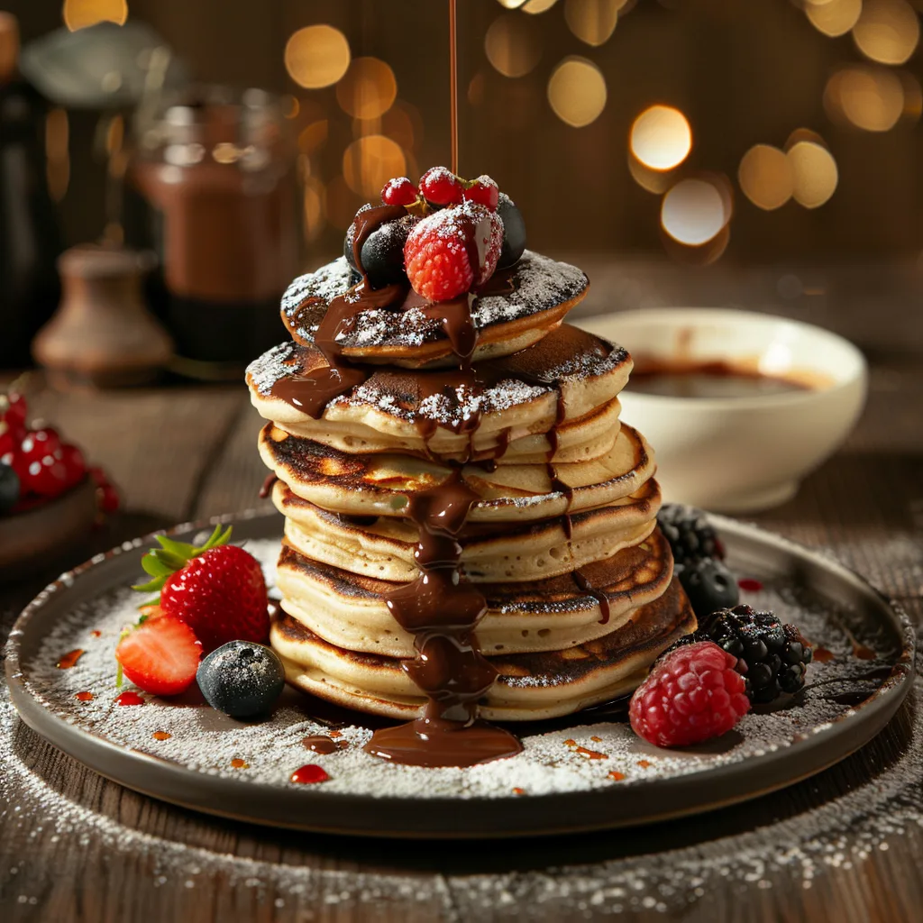 Nutella Stuffed Pancakes Recipe