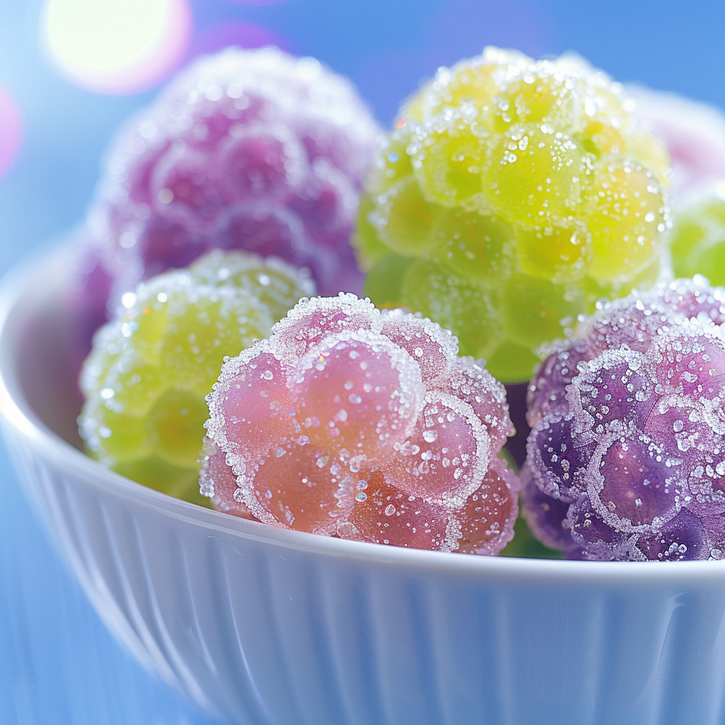 Frozen Candy Grapes Recipe 2 Frozen Candy Grapes Recipe - Recipe Image