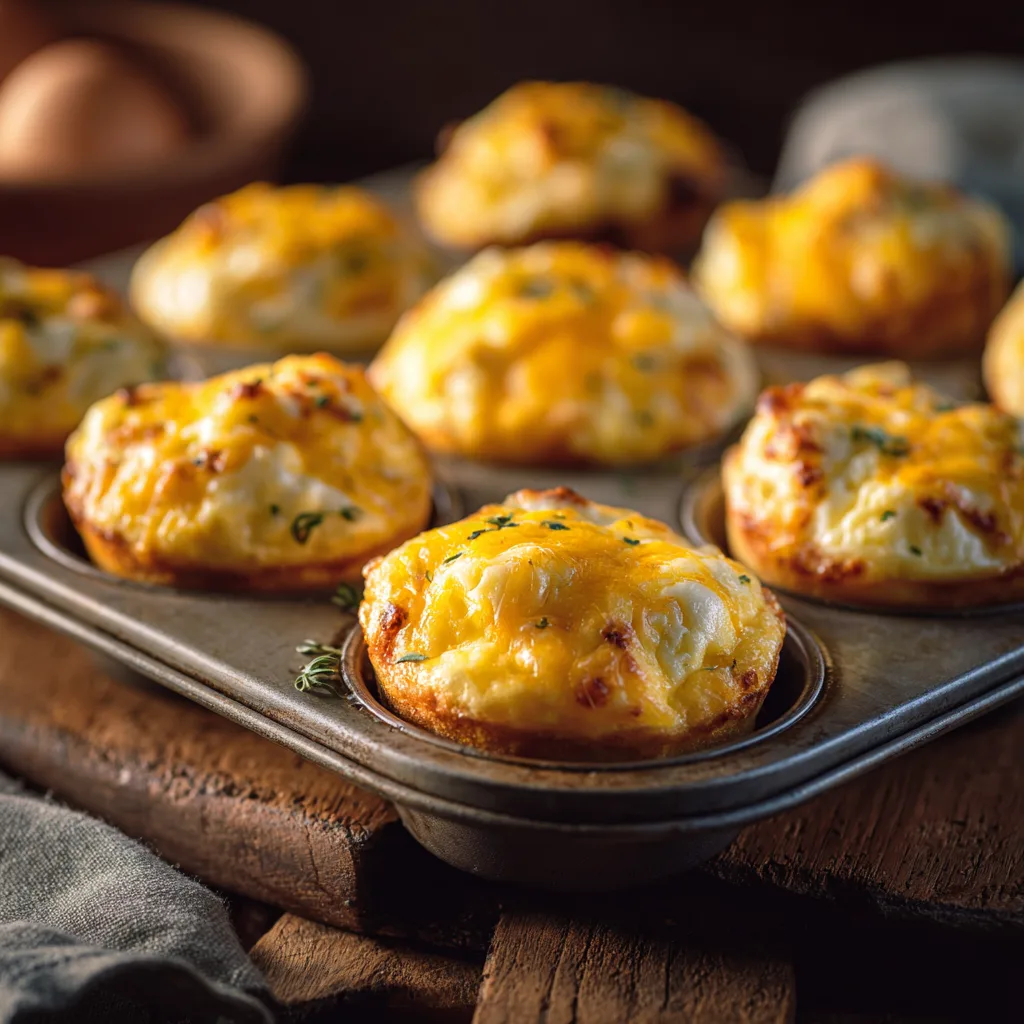 Egg Cheese Muffin Cups Recipe