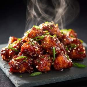 Honey Garlic Chicken Bites Recipe