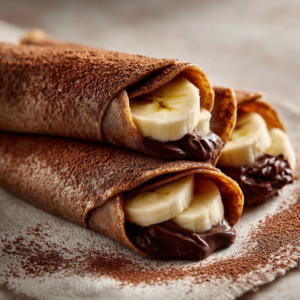 Chocolate Banana Roll-Ups Recipe